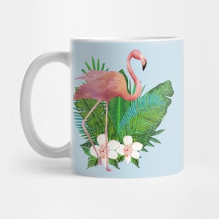 Pink Flamingo Island Vibes Mug